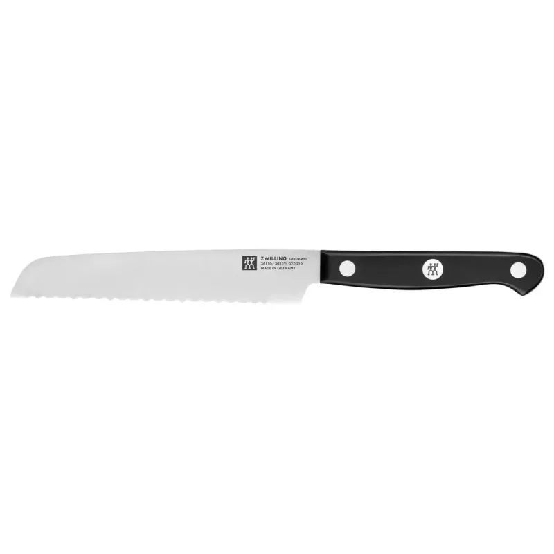 Peilių ir stalo įrankių blokas ZWILLING Gourmet 7 dalių – plieniniai ašmenys, plastikinės rankenos, 2,51 kg