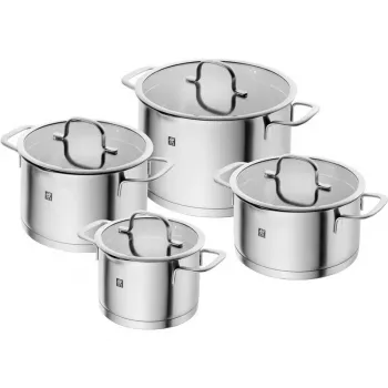 ZWILLING Multi Pot TrueFlow 66920-004-0 – nerūdijančio plieno puodas su stikliniu dangčiu