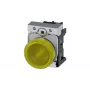 Siemens 3SU1152-6AA30-1AA0 signalinis indikatorius su lempute 24 V Geltona