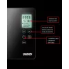 Unold 48845 ledų gaminimo aparatas su kompresoriumi 2 L 180 W Juodas, Nerūdijantis plienas