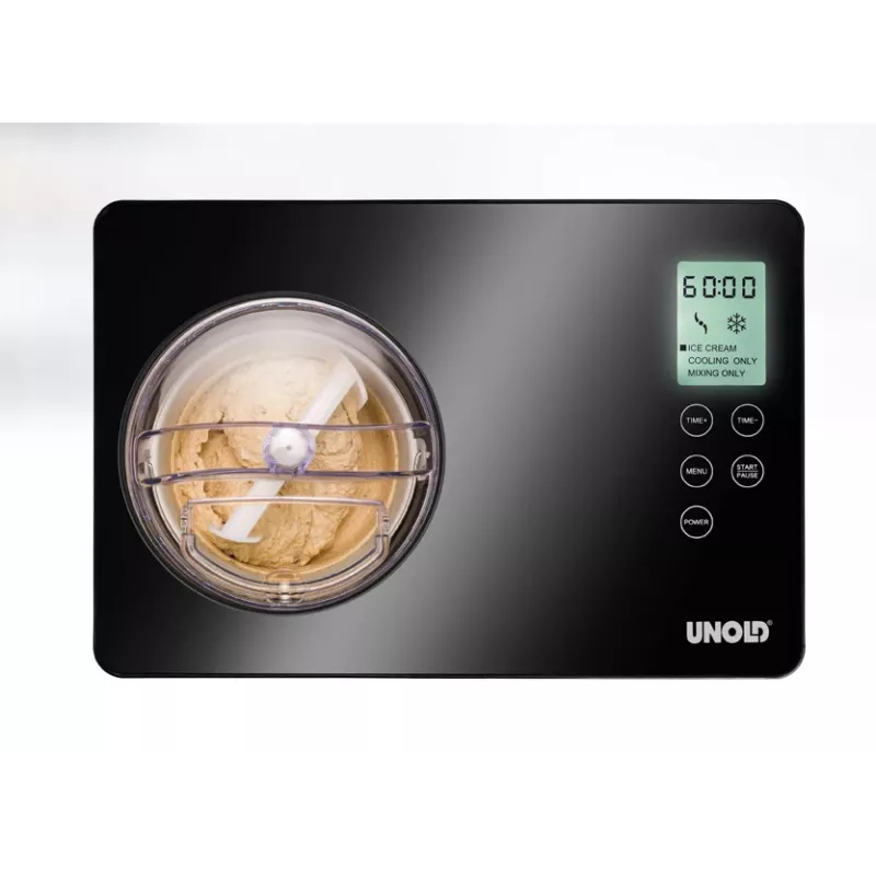Unold 48845 ledų gaminimo aparatas su kompresoriumi 2 L 180 W Juodas, Nerūdijantis plienas