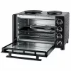 Unold Small kitchen all in one – laisvai pastatoma viryklė su orkaite, juoda