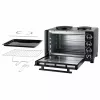Unold Small kitchen all in one – laisvai pastatoma viryklė su orkaite, juoda