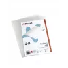 Rexel Crystal L segtuvas A4 skaidrus (50 vnt.)
