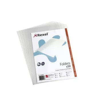 Rexel Crystal L segtuvas A4 skaidrus (50 vnt.)