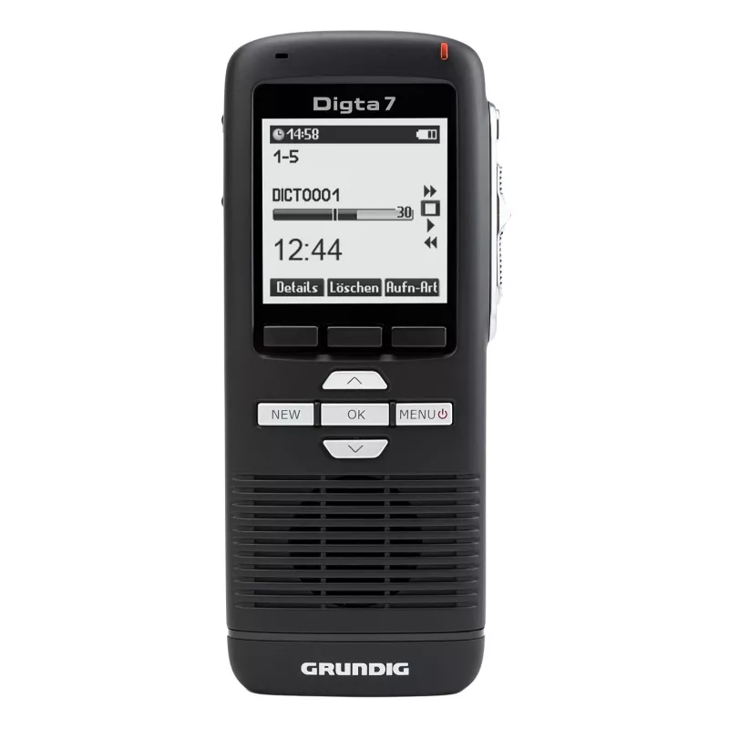 Grundig Digta 7 Stand-Alone rinkinys su vidine atmintimi ir „flash“ kortele, juoda