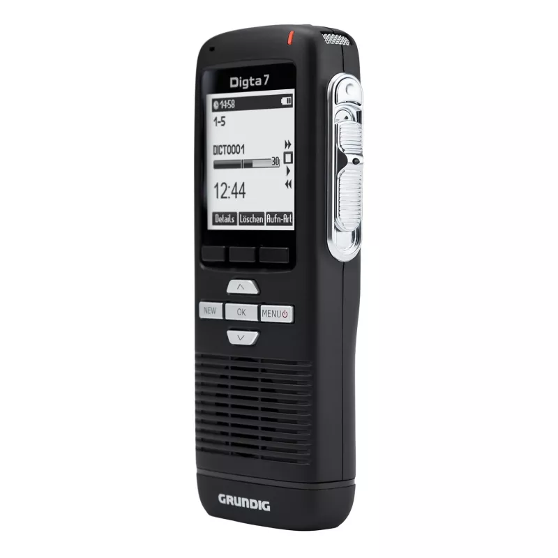 Grundig Digta 7 Stand-Alone rinkinys su vidine atmintimi ir „flash“ kortele, juoda
