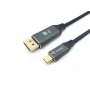 Equip USB-C į DisplayPort Premium laidas, V/V, 2,0 m, 8K/60Hz