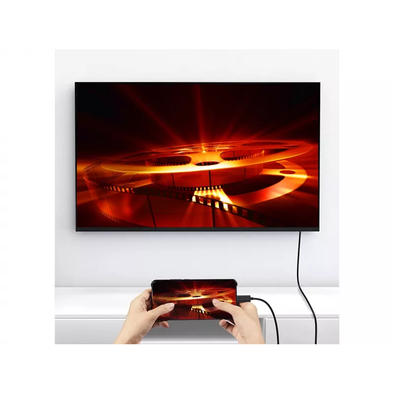 Equip USB-C į DisplayPort Premium laidas, V/V, 2,0 m, 8K/60Hz