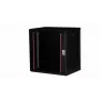 Equip Pro Mount sieninis 19 inch spintos korpusas, 12U, 600×450 mm, RAL9005 juoda