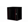 Equip Pro Mount sieninis 19 inch spintos korpusas, 12U, 600×450 mm, RAL9005 juoda