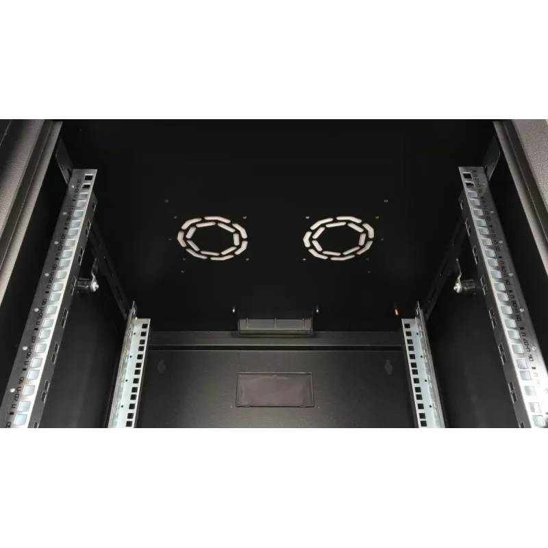 Sieninis stovas Equip Pro Mount 19 inch 12U 600x600 mm juodas