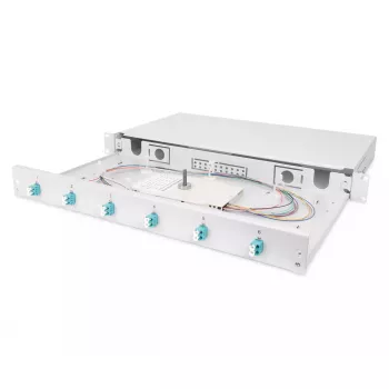 Skaidulinės optikos suvirinimo dėžė 1U Digitus DN-96330/3