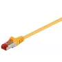 Pataisos laidas Goobay CAT 6 S/FTP PiMF geltonas 0,25 m