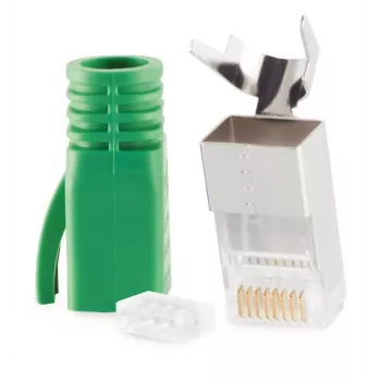 RJ-45 kištukinis jungtis ShiverPeaks 72067-G žalia