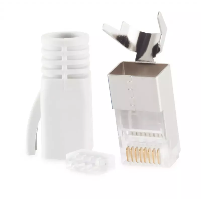 RJ-45 kištukas ShiverPeaks 72067-W baltas