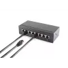 Tinklo kabelis ShiverPeaks S/CONN 08-41015 juodas 0,5 m Cat8.1 F/FTP