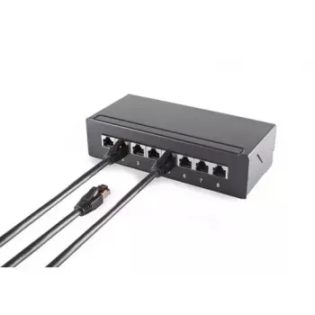 Tinklo kabelis ShiverPeaks S/CONN 08-41015 juodas 0,5 m Cat8.1 F/FTP