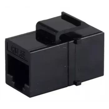 Keystone modulis ShiverPeaks S/CONN 08-10005 plokščias juodas RJ-45