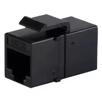 Keystone modulis ShiverPeaks S/CONN 08-10005 plokščias juodas RJ-45