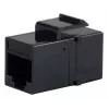 Keystone modulis ShiverPeaks S/CONN 08-10006 plokščias juodas RJ-45