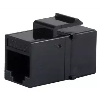 Keystone modulis ShiverPeaks S/CONN 08-10006 plokščias juodas RJ-45