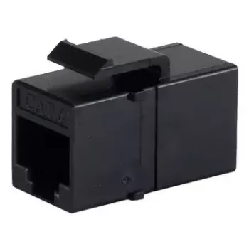 Keystone modulis ShiverPeaks S/CONN 08-10006 plokščias juodas RJ-45