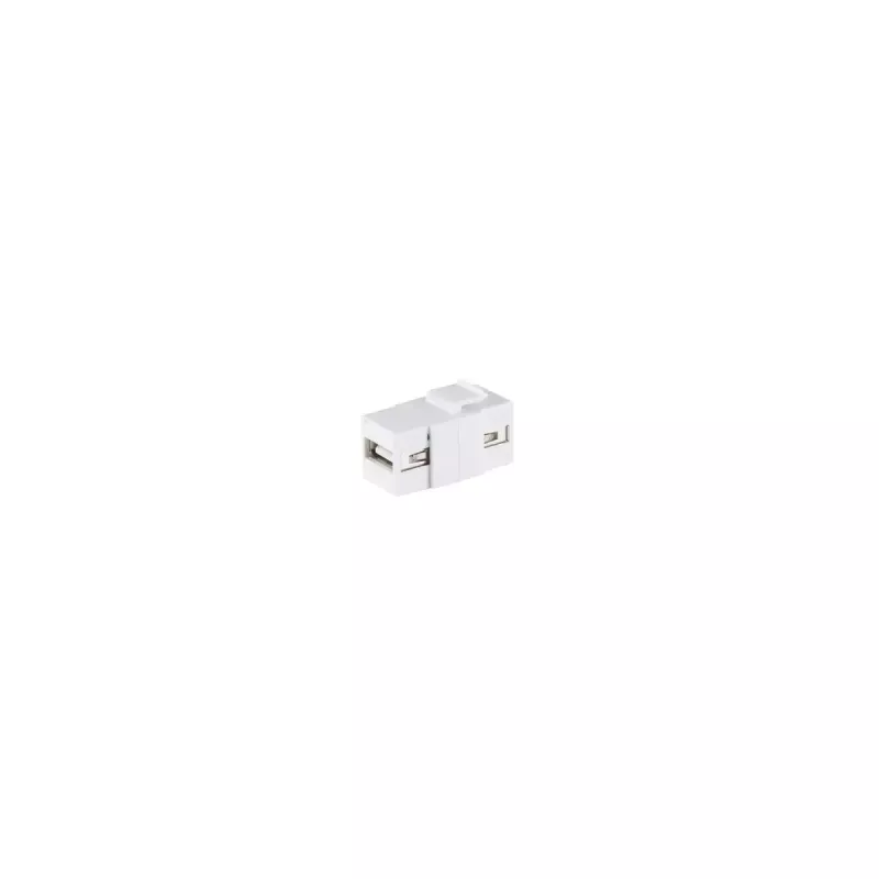 Keystone modulis ShiverPeaks S/CONN 08-10043 Flat White USB A
