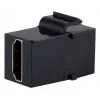 Keystone modulis ShiverPeaks S/CONN 08-10050 HDMI plokščias juodas