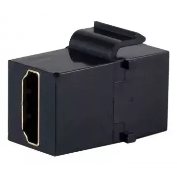 Keystone modulis ShiverPeaks S/CONN 08-10050 HDMI plokščias juodas
