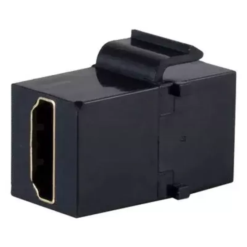 Keystone modulis ShiverPeaks S/CONN 08-10050 HDMI plokščias juodas
