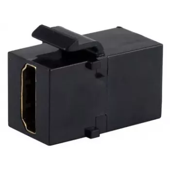 Keystone modulis ShiverPeaks S/CONN 08-10050 HDMI plokščias juodas