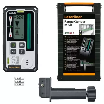 Lazerinis nuotolio matuoklis Laserliner RangeXtender M50 juoda 50 m