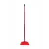 Lauko šluota VILEDA 128763, kieti šeriai, technopolimeras, raudona