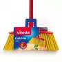 Lauko šluota VILEDA 128763, kieti šeriai, technopolimeras, raudona