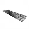 Belaidė klaviatūra Cherry KW 9100 SLIM RF + Bluetooth QWERTY JK-9100GB-2 juoda 108 klavišų 1,2 m laidas