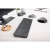 Belaidė klaviatūra Cherry KW 9100 SLIM RF + Bluetooth QWERTY JK-9100GB-2 juoda 108 klavišų 1,2 m laidas