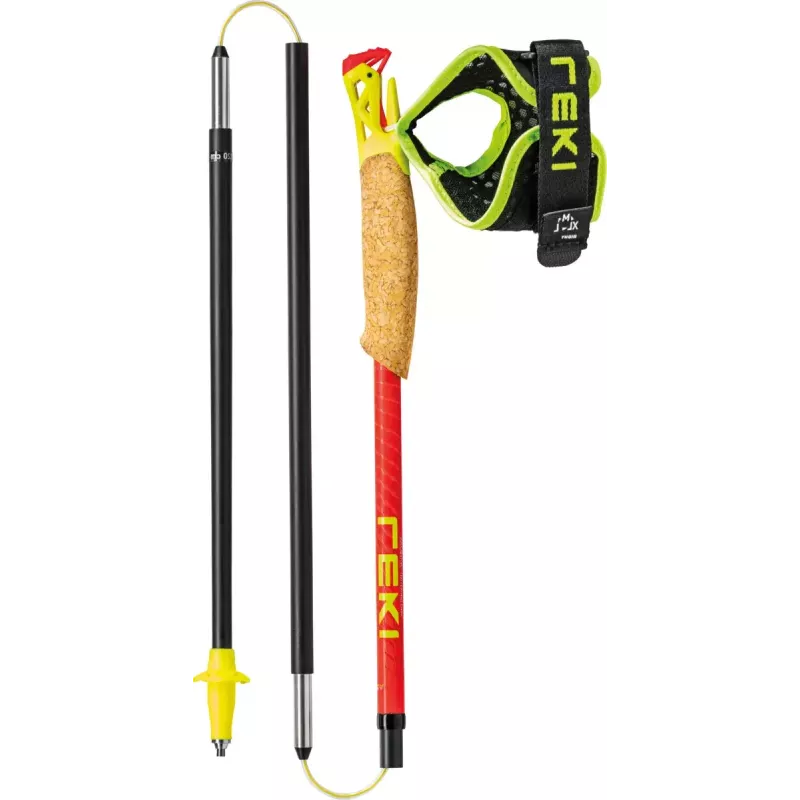 Leki Ultratr FX.One Superlite sulankstoma unisex lazdyno lazda, maks. ilgis 115 cm, svoris 137 g, vamzdelio Ø 1,2 cm