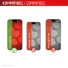 Displex Screen Protector + Dėklas Apple iPhone 16 Plus, Ekrano apsauginis stiklas su Eco montavimo rėmeliu, atsparus įbrėžimams