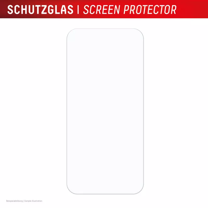 Displex Screen Protector + Dėklas Apple iPhone 16 Plus, Ekrano apsauginis stiklas su Eco montavimo rėmeliu, atsparus įbrėžimams