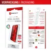 Displex Screen Protector + Dėklas Apple iPhone 16 Plus, Ekrano apsauginis stiklas su Eco montavimo rėmeliu, atsparus įbrėžimams