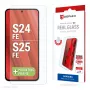 Displex ekrano apsauginis stiklas (10H) Samsung Galaxy S25 FE/S24 FE su Eco montavimo rėmeliu, atsparus įbrėžimams