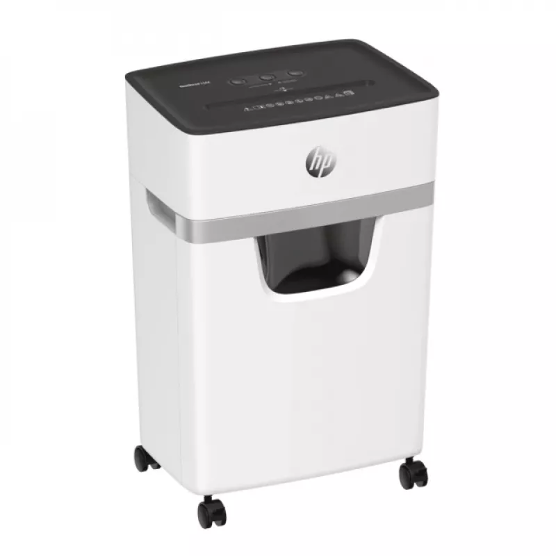 Popieriaus smulkintuvas HP OneShred 15CC, dalelių pjovimas, 65 dB, 22 cm, baltas