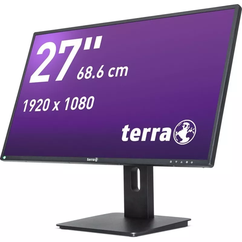 Monitorius TERRA LCD/LED 2756W PV V4 juodas GREENLINE PLUS 68,6 cm (27 colių) 1920 x 1080 pikselių Full HD