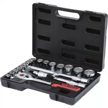 KS Tools 911.0620 1/2 colio pavaros lizdų rinkinys 20 lizdų 3,3 kg