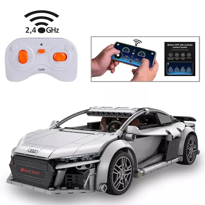 Radijo bangomis valdomas sportinis automobilis Jamara 402898, mastelis 1:14, elektrinis variklis, Li-Ion 500 mAh, 700 g