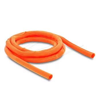 Apsauginė kabelių rankovė savaime užsidaranti DELOCK 2 m x 10 mm oranžinė