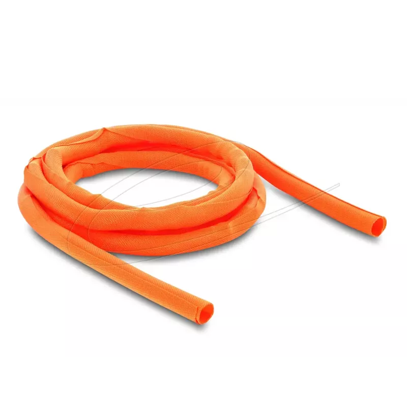 Apsauginė kabelių rankovė savaime užsidaranti DELOCK 2 m x 10 mm oranžinė