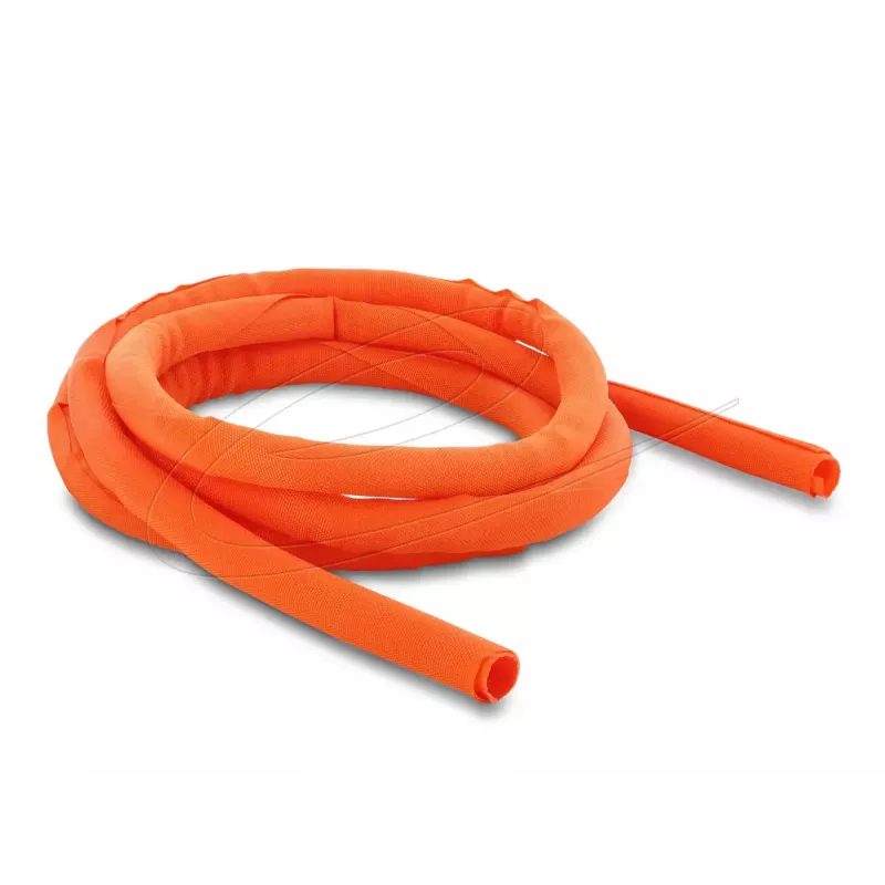 Savaime užsifiksuojantis kabelių apsauginis gofras DELOCK 2 m × 16 mm oranžinis