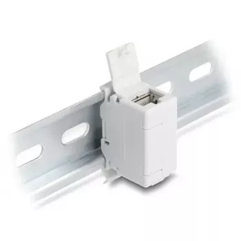 DeLOCK 90768 keystone modulis plokščias pilkas RJ-45